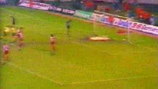 1991  Europapokal Spielabbruch SG Dynamo Dresden  Roter Stern Belgrad 12 [upl. by Landrum670]