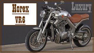 Luxury bike Horex VR6 V6 engine sound [upl. by Artied]