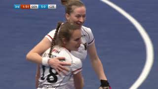 Damen HallenEM Highlights GER 82 CZE [upl. by Novick64]