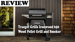 Traeger Grills Ironwood 650 Wood Pellet Grill amp Smoker Review [upl. by Newell328]