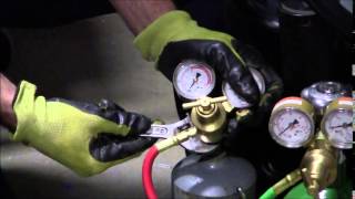 How to Setup a Oxy Acetylene Torch Set [upl. by Robinette]