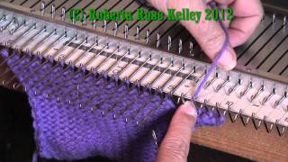 Looser Latch Tool Cast on and Bind off [upl. by Arahahs]