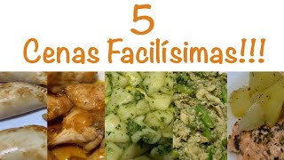 5 cenas fáciles y deliciosas para Monsieur Cuisine o Thermomix [upl. by Nrehtak266]