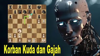 Stockfish aja Korban Kuda Kamu Nggak   TCEC Superfinal S26 2024 [upl. by Ifar]