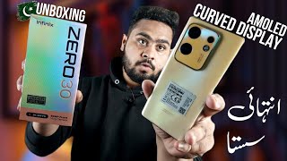 Infinix Zero 30 Unboxing in Pakistan  Curved Amoled Display  108Mp Camera  Helio G99 And More 🥵 [upl. by Nosduh]