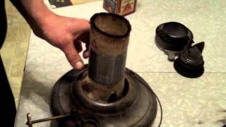 Perfection kerosene heater how to replace the wick [upl. by Ffilc]