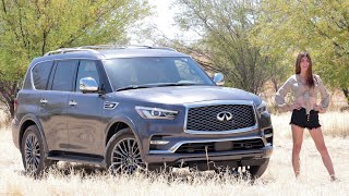 2022 Infiniti QX80 Sensory InDepth Mechanical Review amp OffRoad Test [upl. by Myra303]