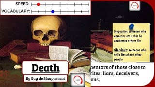 Learn English Through Story Level 3  Death by Guy de Maupassant W Subtitles American Accent [upl. by Berneta277]