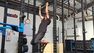 Feet assisted chin ups [upl. by Rebah]