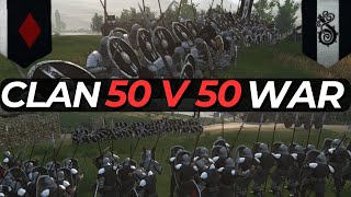 50 v 50 Clan War  BD vs VSC  Bannerlord Online [upl. by Nyrmak]