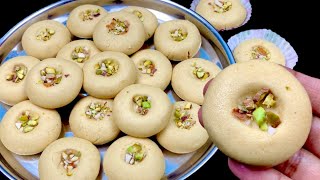 அடுப்பு♨️ தேவையில்லை வாயில் கரையும் ஸ்வீட்  Fireless Recipe In Tamil  Pottu Kadalai Sweet Recipe [upl. by Blatt]