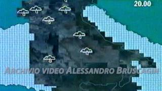 Meteo 3 con Liliano Frattini  3 ottobre 1992 [upl. by Lavena]