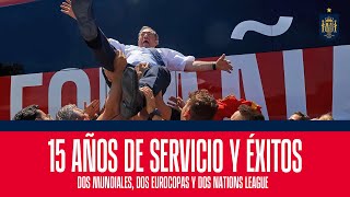 Dos Mundiales dos Eurocopas y dos Nations League en 15 años de servicio y éxitos  🔴 SEFUTBOL [upl. by Corny]