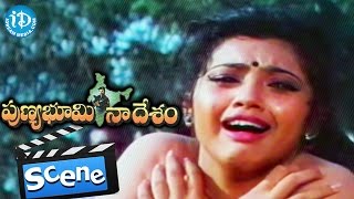 Punya Bhoomi Naa Desam Movie Scenes  Goons Killing Meenas Father  Mohan Babu [upl. by Ewell]