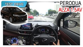 2022 Perodua Alza 15AV  Malaysia POV Test Drive CC Subtitle [upl. by Novj]