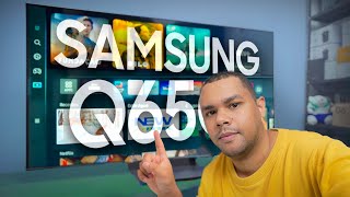 A SAMSUNG QLED Q65C PODE SER A ESCOLHA IDEAL PARA VOCÊ  UNBOXING E PRIMEIRAS IMPRESSÕES [upl. by Enirehtacyram]