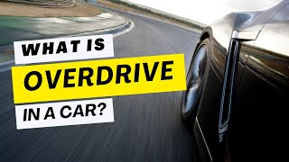 What is Overdrive in a Car amp How to use it [upl. by Odlawso]