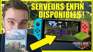 MINECRAFT SWITCH LES SERVEURS EN LIGNE SONT LA [upl. by Ahseiuqal811]