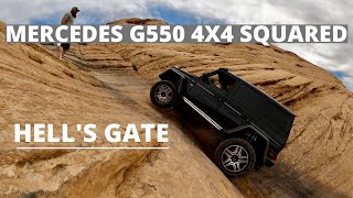 Mercedes G550 4x4 Squared up Hells Gate in Moab UT [upl. by Copeland898]