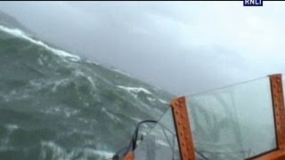 Plymouth lifeboat launches into storm force 10 [upl. by Burwell]