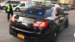 HIGH RANKING NYPD OFFICER ARRIVING AT SCENE OF MAJOR 1060 BUILDING COLLAPSE IN MANHATTAN NEW YORK [upl. by Eiblehs]