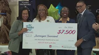 Jazzmyne Townsend named 2025 DC Teacher of the Year [upl. by Bertold]