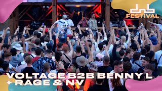 Voltage B2B Benny L amp Rage  NV  DnB Allstars Festival 2023  Live From London DJ Set [upl. by Linker297]