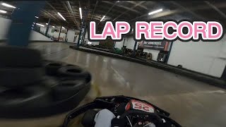 Breaking a lap record at “The Pit Indoor Go Karting” October 2022 [upl. by Eustazio]