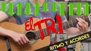 Cómo Tocar quotLas Piedras Rodantesquot De El Tri En Guitarra Acústica Tutorial  Acordes [upl. by Elakram378]