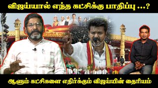 திமுக  பாஜகவை ஒரே தராசில் நிறுத்திய விஜய்  Savukku Shankar on vijay political entry savukku [upl. by Tandy]