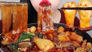 ASMR SPICY HOT POT 마라탕 먹방마라탕 만들기 CHINESE FOOD MALATANG MUKBANG NO TALKING EATING SOUNDS [upl. by Neural]