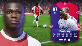 87 EREDIVISIE POTM BRIAN BROBBEY IS A BEAST IN EA FC 24 [upl. by Worthington73]