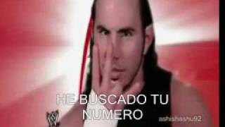 Cancion Subtitulada Matt Hardy [upl. by Yeclehc643]