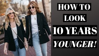 5 Wardrobe Staples That Will Make You Look 10 Years Younger  Fashion Over 40 [upl. by Ahsekan]