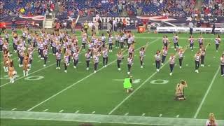 2017 Patriots Cheerleader Alumni Performance [upl. by Page]