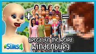 😱😱 BREED OUT THE WEIRD WINDENBURG EDITION 😍  The Sims 4 CAS Challenge [upl. by Rogers860]