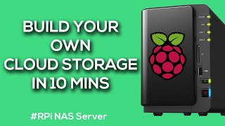 BUILD A NAS with the RASPBERRY PI 3 Easy Method [upl. by Elyse]