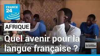 Afrique  quel avenir pour la langue française  • FRANCE 24 [upl. by Mialliw]