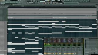 FL Studio 9  Techno Sounds with Awesome Strings beat MP3 Download [upl. by Esya]