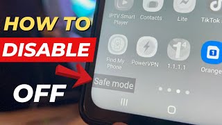 How To Turn Off Safe Mode 2024 [upl. by Halludba]