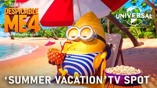 NEW DESPICABLE ME 4 TV SPOT  quotSUMMER VACATIONquot  despicable me 4 trailer [upl. by Ynaffad]