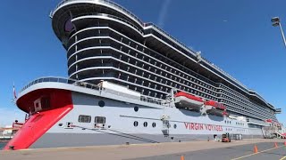 Virgin Cruise Ship in Burnie Tasmania Christmas 🎁 Eve [upl. by Lainey]