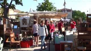 LIsle sur la Sorgue Famous Market France [upl. by Berard]