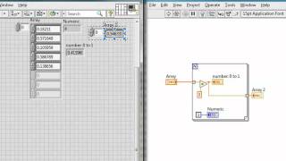 VI High 30  How to Manipulate Arrays by Indexing the Input of a LabVIEW For Loop [upl. by Teena]