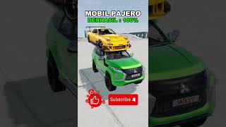 mobil melewati jalan rusak beamngdrive youtubeshorts shortvideo shorts gaming gameplay [upl. by Eytteb728]