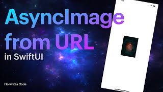 Use Images via URL from the Web  SwiftUI 3 iOS 15 Swift Tutorial [upl. by Bollinger]