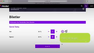 Mobilet Nasıl Bilet Alırsın [upl. by Kannav]