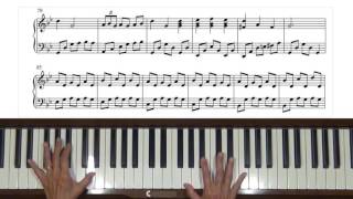 Insomnies Naphtaline Ez3kiel Piano Tutorial [upl. by Sikes]