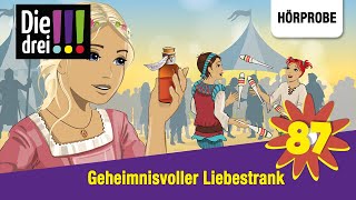 Die drei   Folge 87 Geheimnisvoller Liebestrank  Hörprobe zum Hörspiel [upl. by Otho]