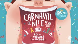 Le Carnaval de Nice fête ses 150 ans [upl. by Misha]